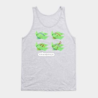 Origami ninja turtles Tank Top